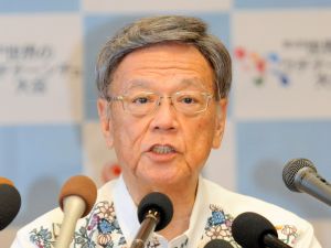 沖縄県の翁長雄志知事