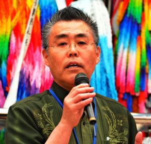 「戦争の愚かさを語り継ぎたい」と話す普天間朝佳さん