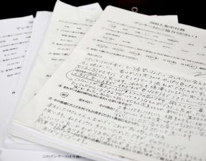 「辺野古ゲート前連続6日間500人行動」の参加者が寄せたアンケート