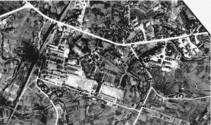那覇市安里近辺=1945年2月28日(県公文書館提供)