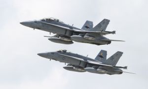 FA18戦闘攻撃機(資料写真)